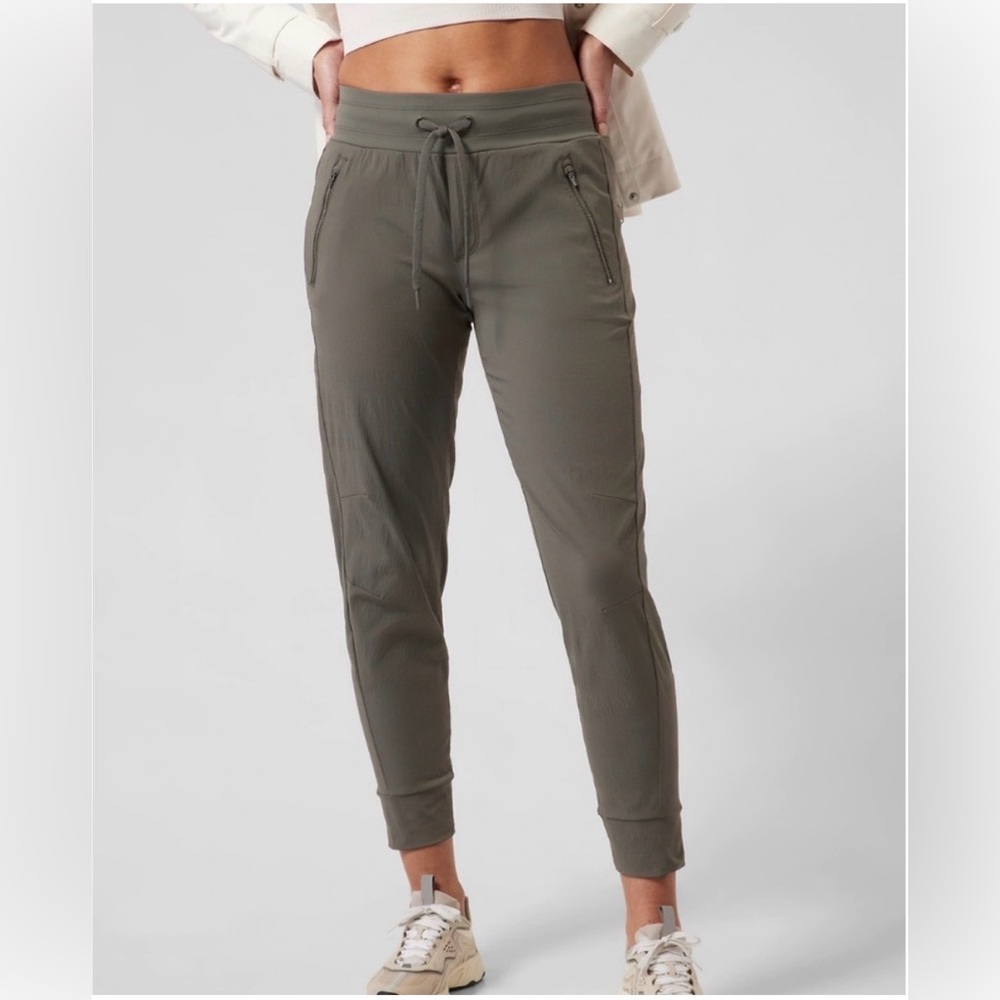 Athleta Olive Green Women's Jogger Pants